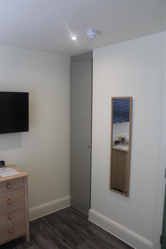 Interior dressing area