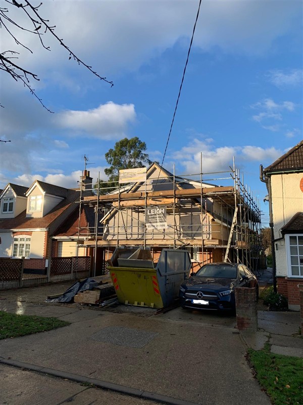 House construction in progress