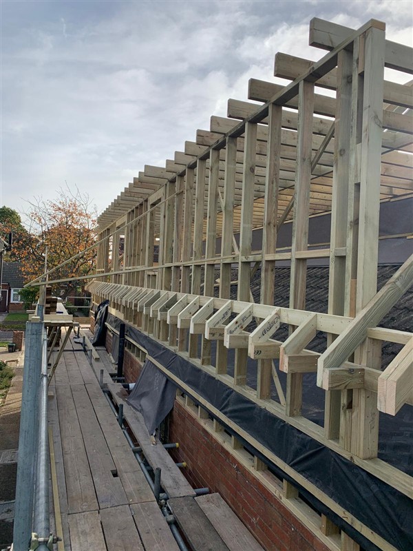 Timber wall framing