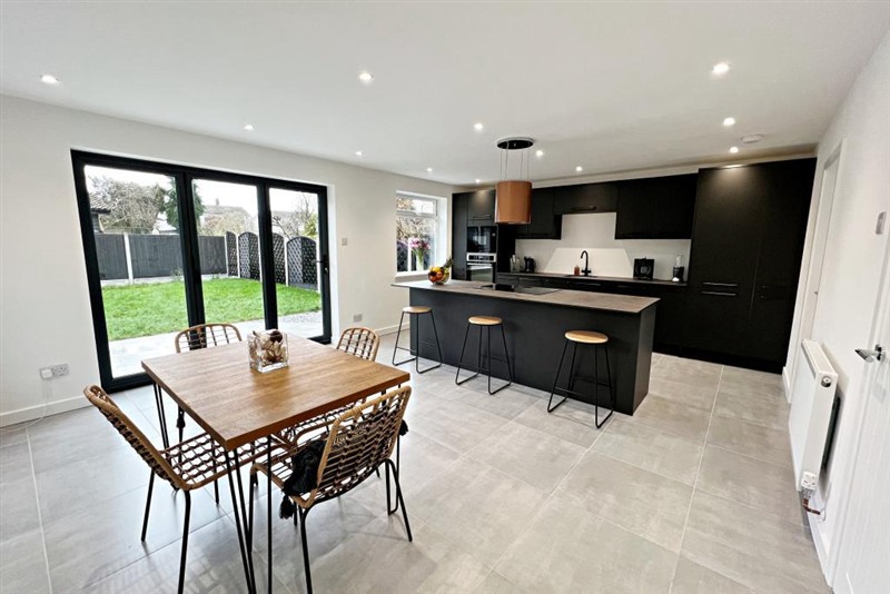 Kitchen and dining space